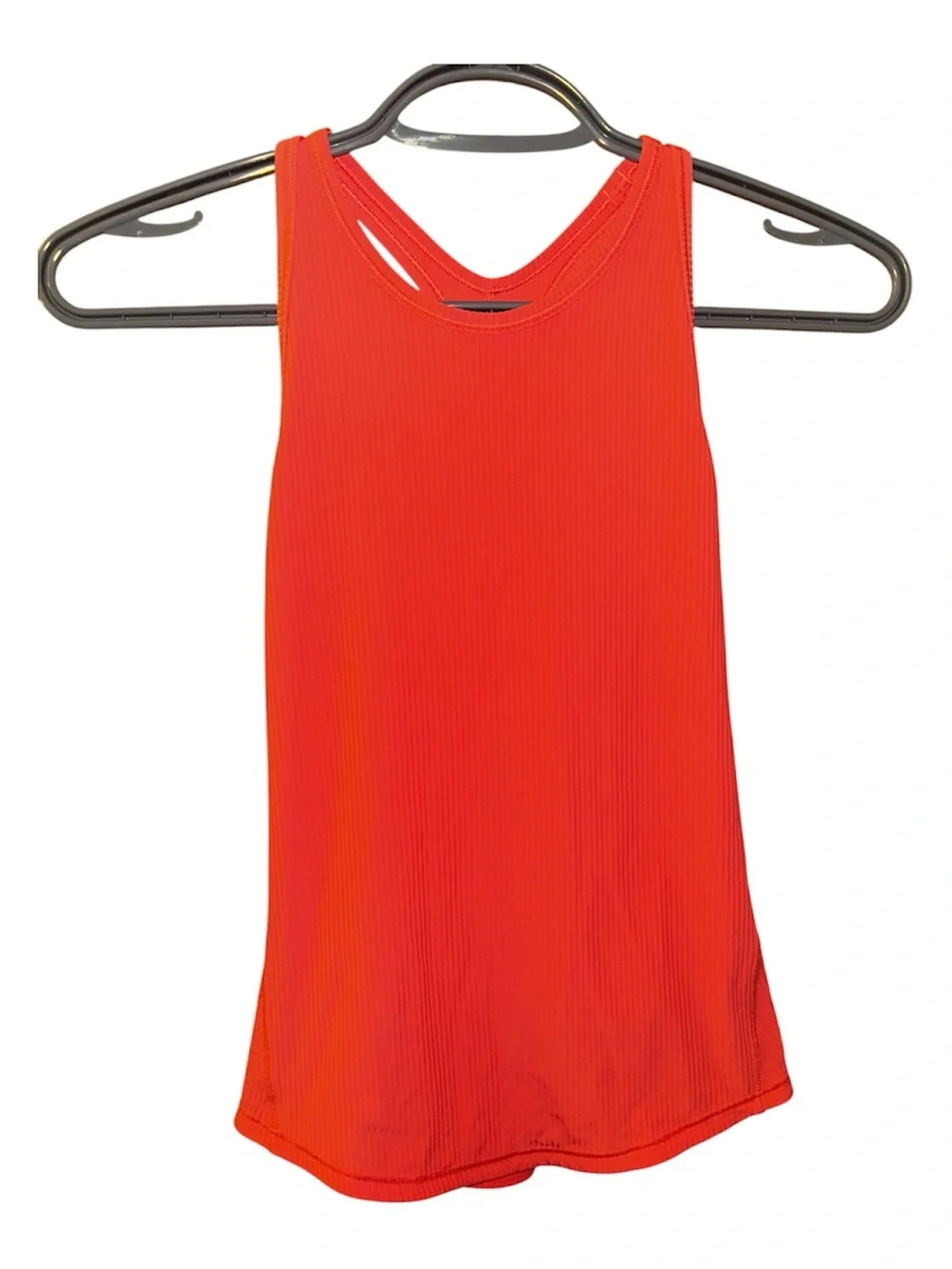 lululemon athletica Bright Orange Racerback Tank - Picture 2 of 3